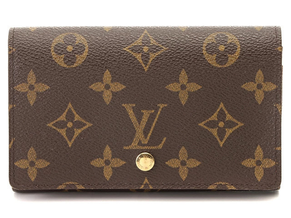 LOUIS VUITTON Portemonnaie Wallet Billet Tresor Monogram around